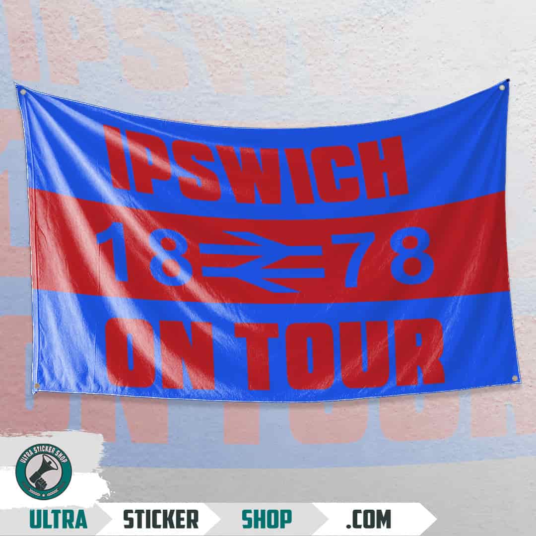 Ipswich 1878 on tour Flag