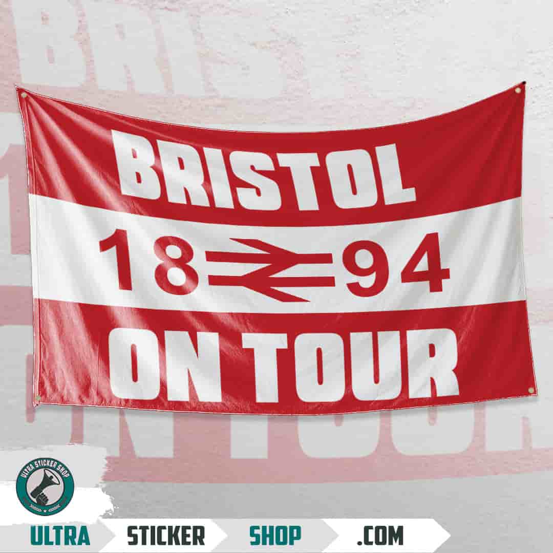 Bristol 1894 on tour Flag
