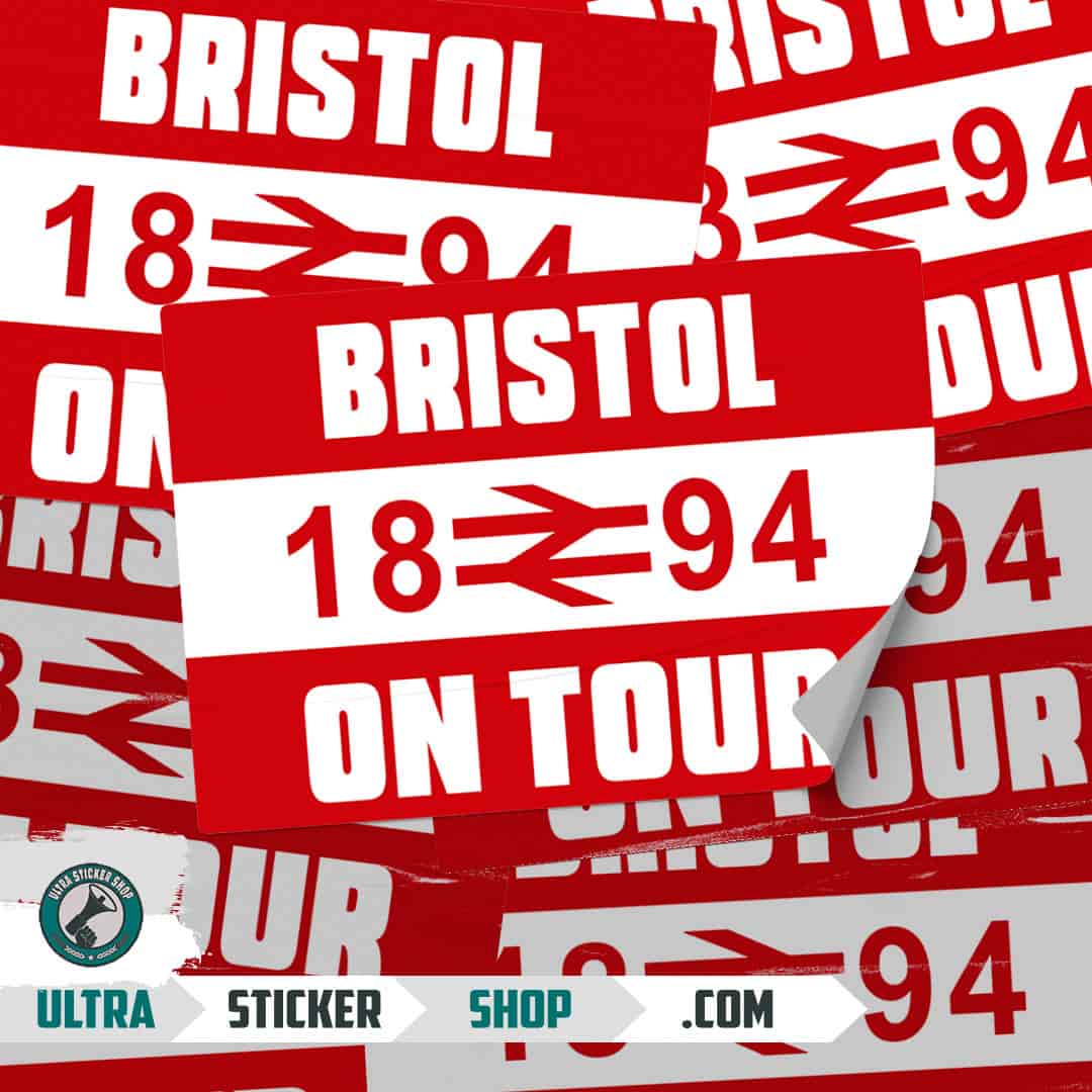 Bristol 1894 on tour Stickers