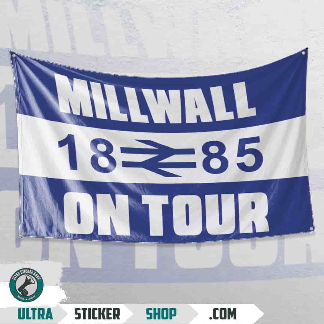 Millwall 1885 on tour Flag