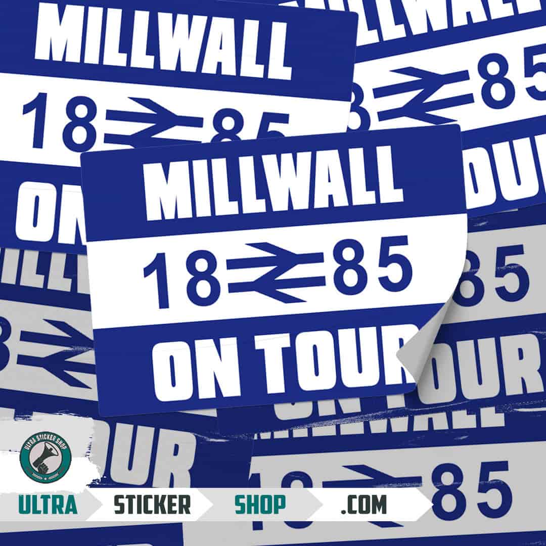 Millwall 1885 on tour Stickers