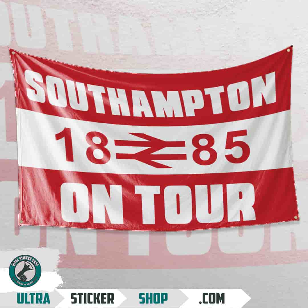 Southampton 1885 on tour Flag