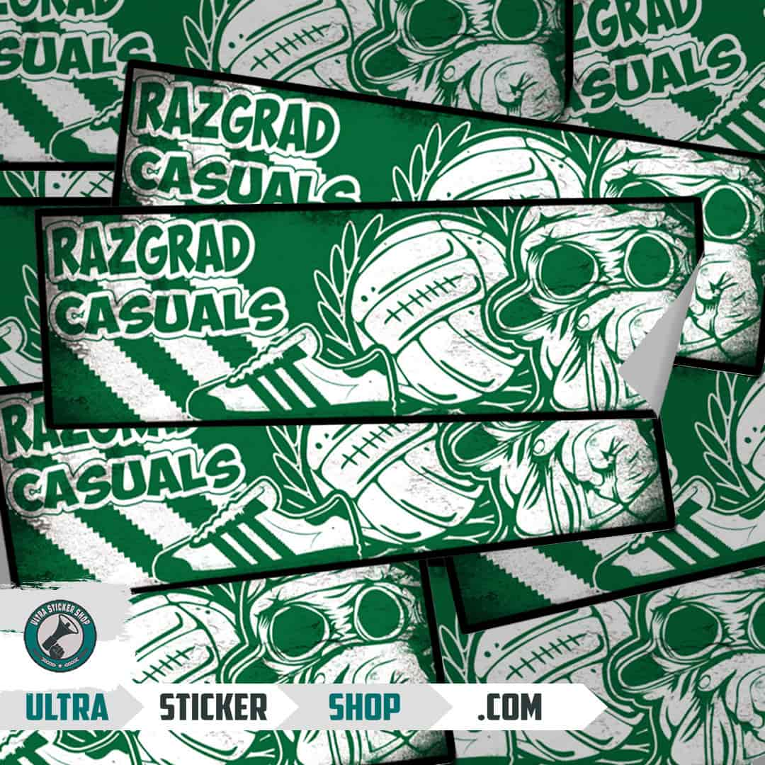 Razgrad casuals Stickers