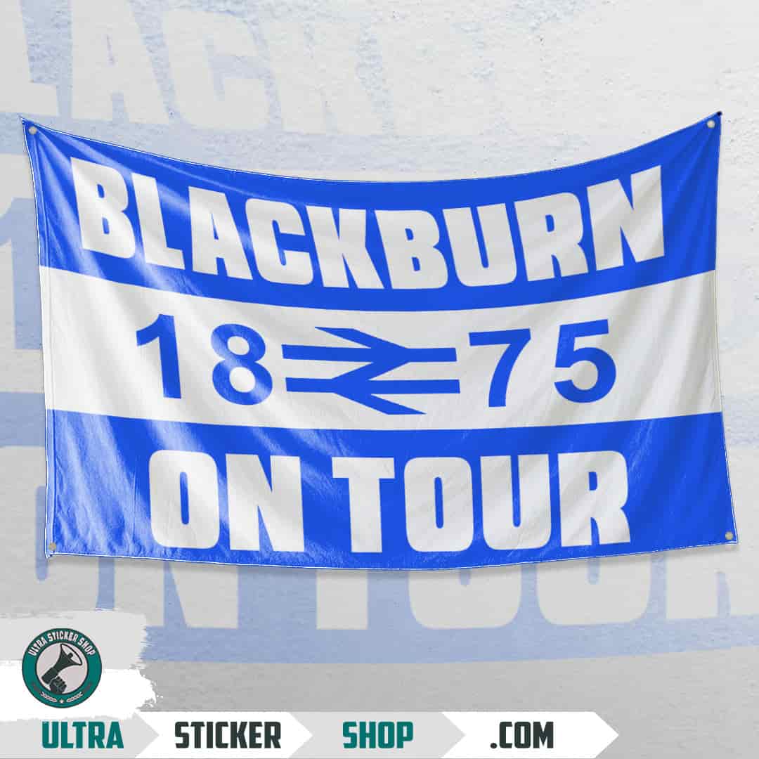 Blackburn 1875 on tour Flag
