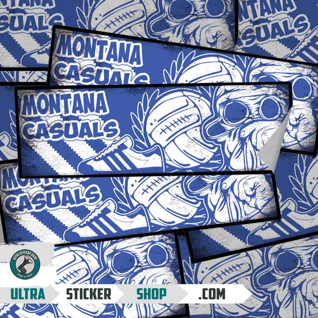 Montana casuals Stickers