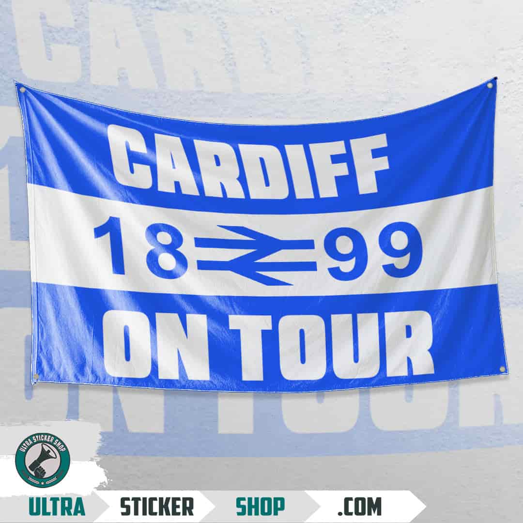 Cardiff 1899 on tour Flag