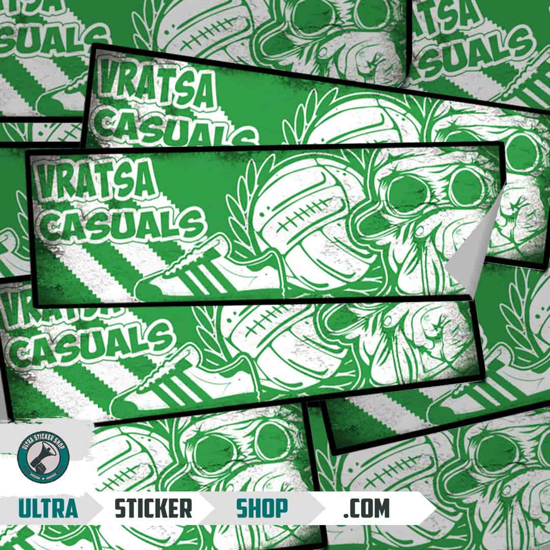 Vratsa casuals Stickers