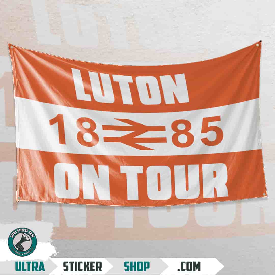Luton 1885 on tour Flag