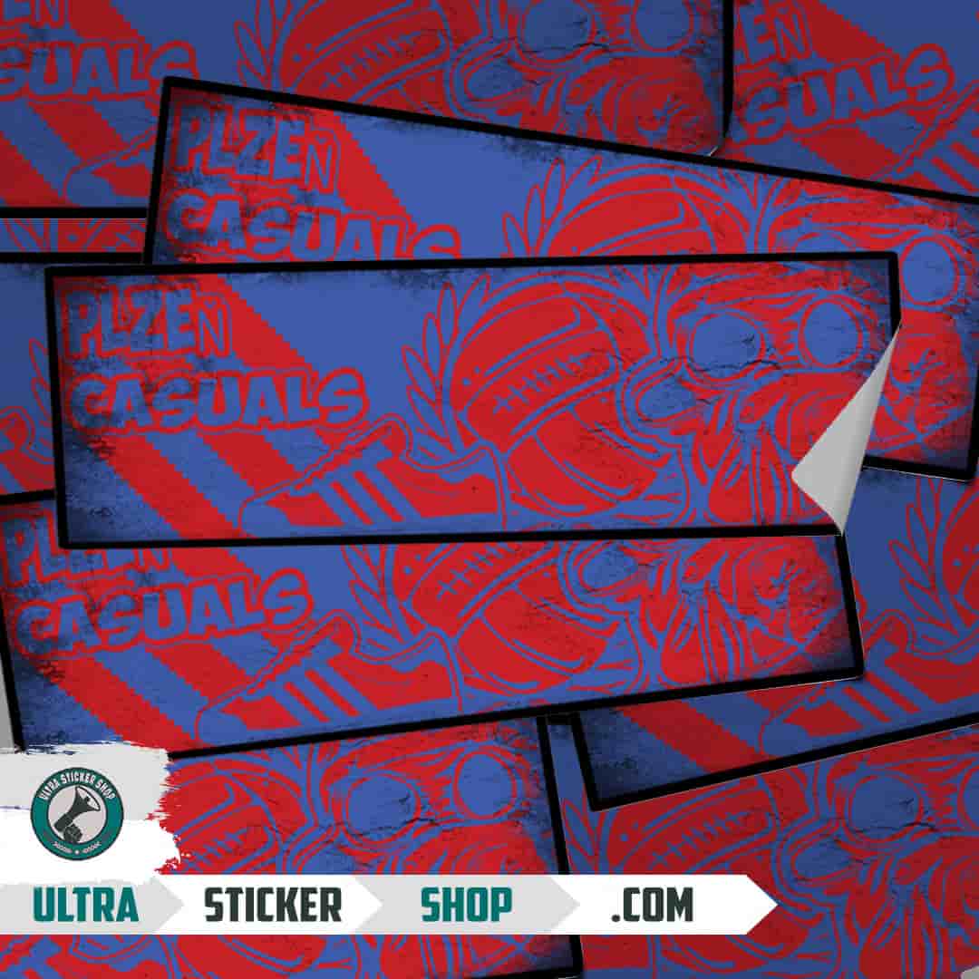 Plzeň casuals Stickers
