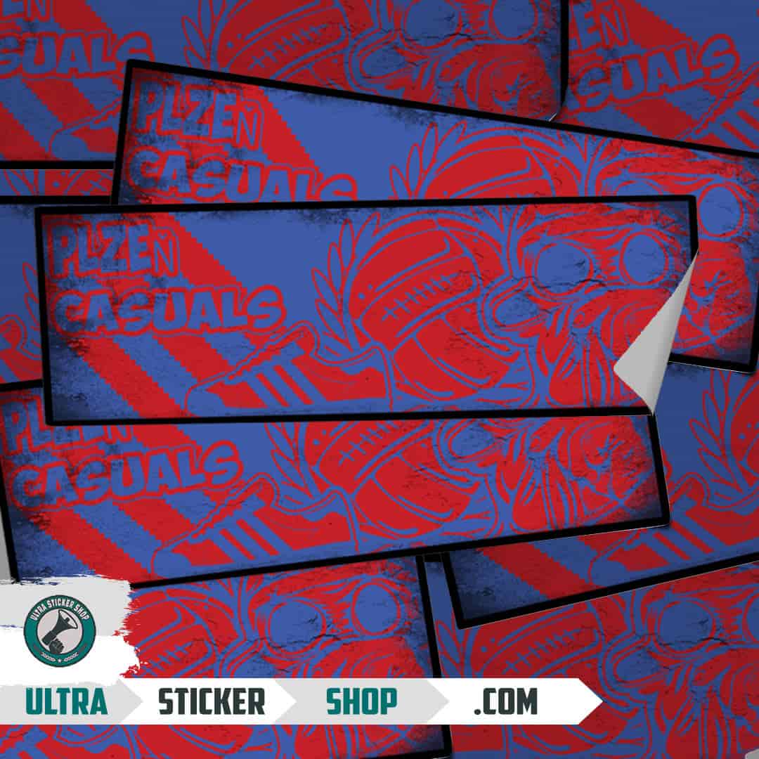 Plzeň casuals Stickers