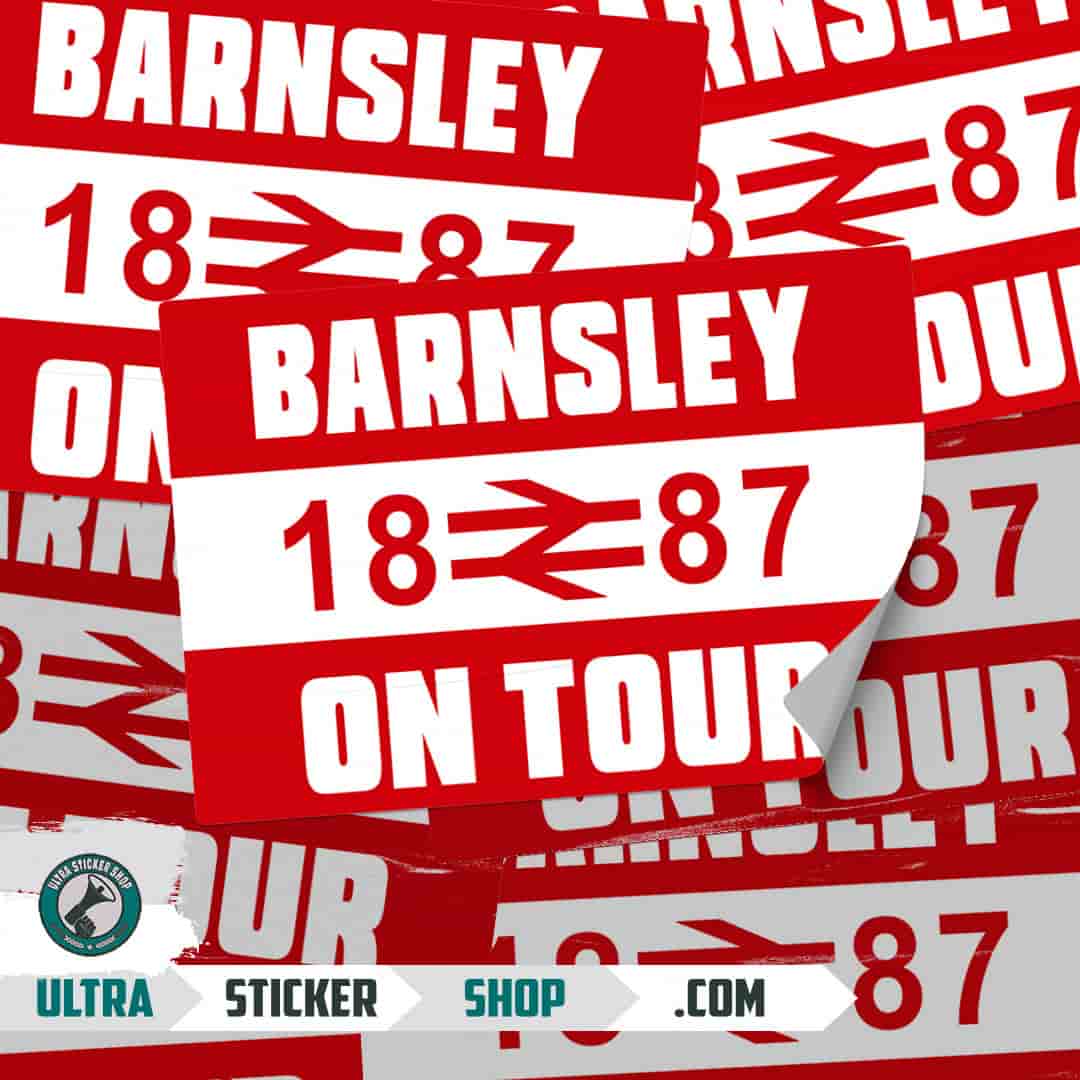 Barnsley 1887 on tour Stickers