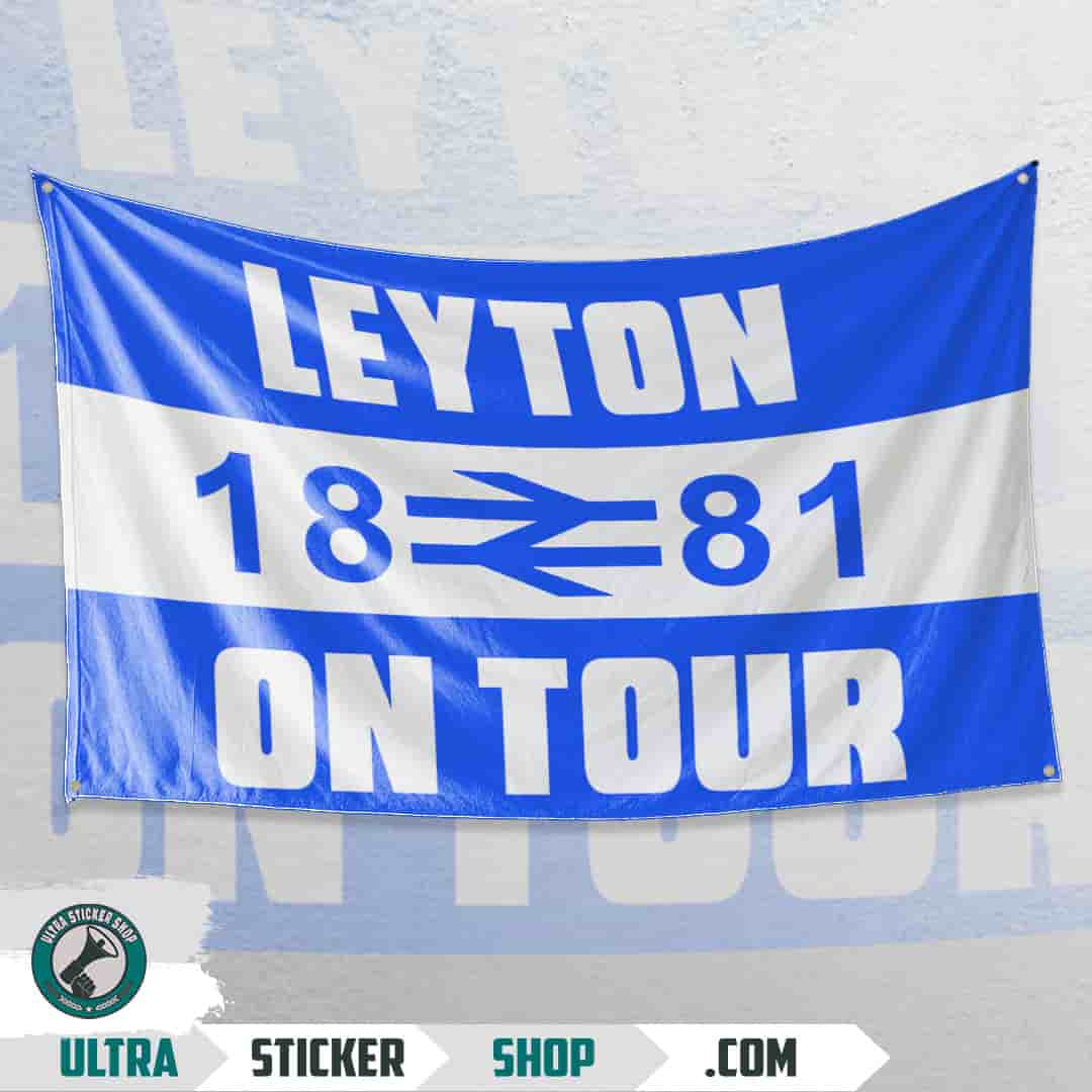 Leyton 1881 on tour Flag