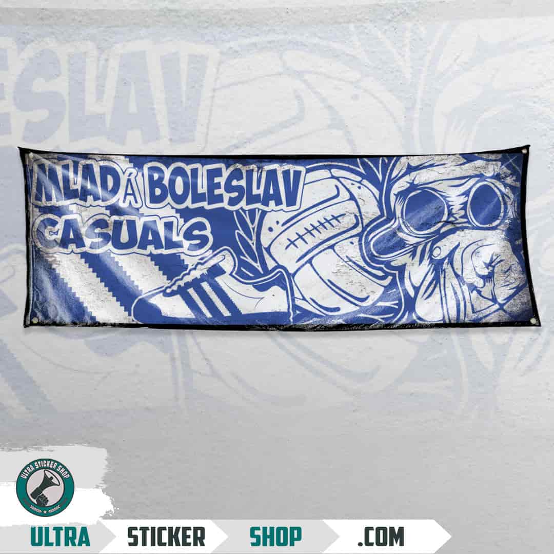 Mladá Boleslav casuals Flag