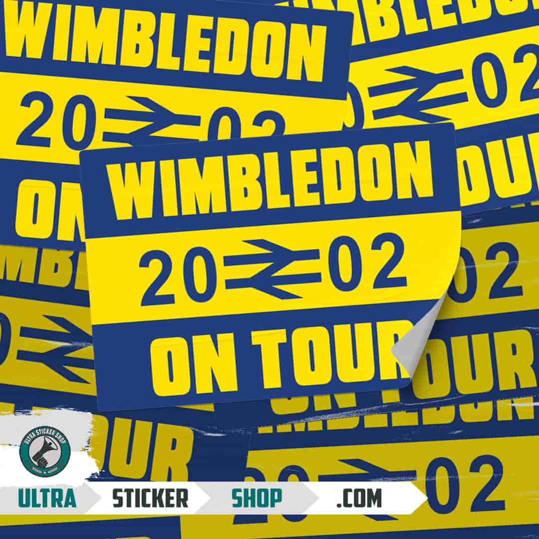 Wimbledon 2002 on tour Stickers