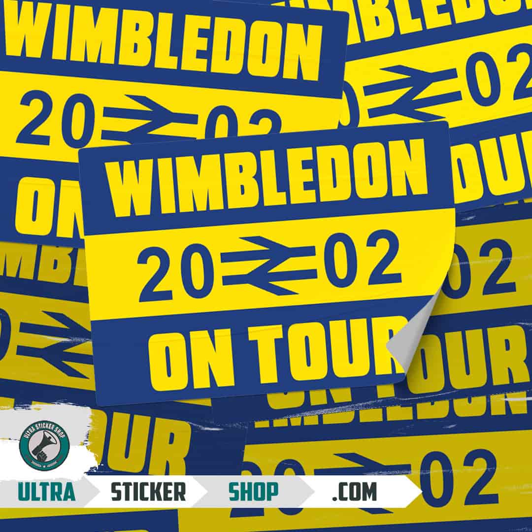Wimbledon 2002 on tour Stickers