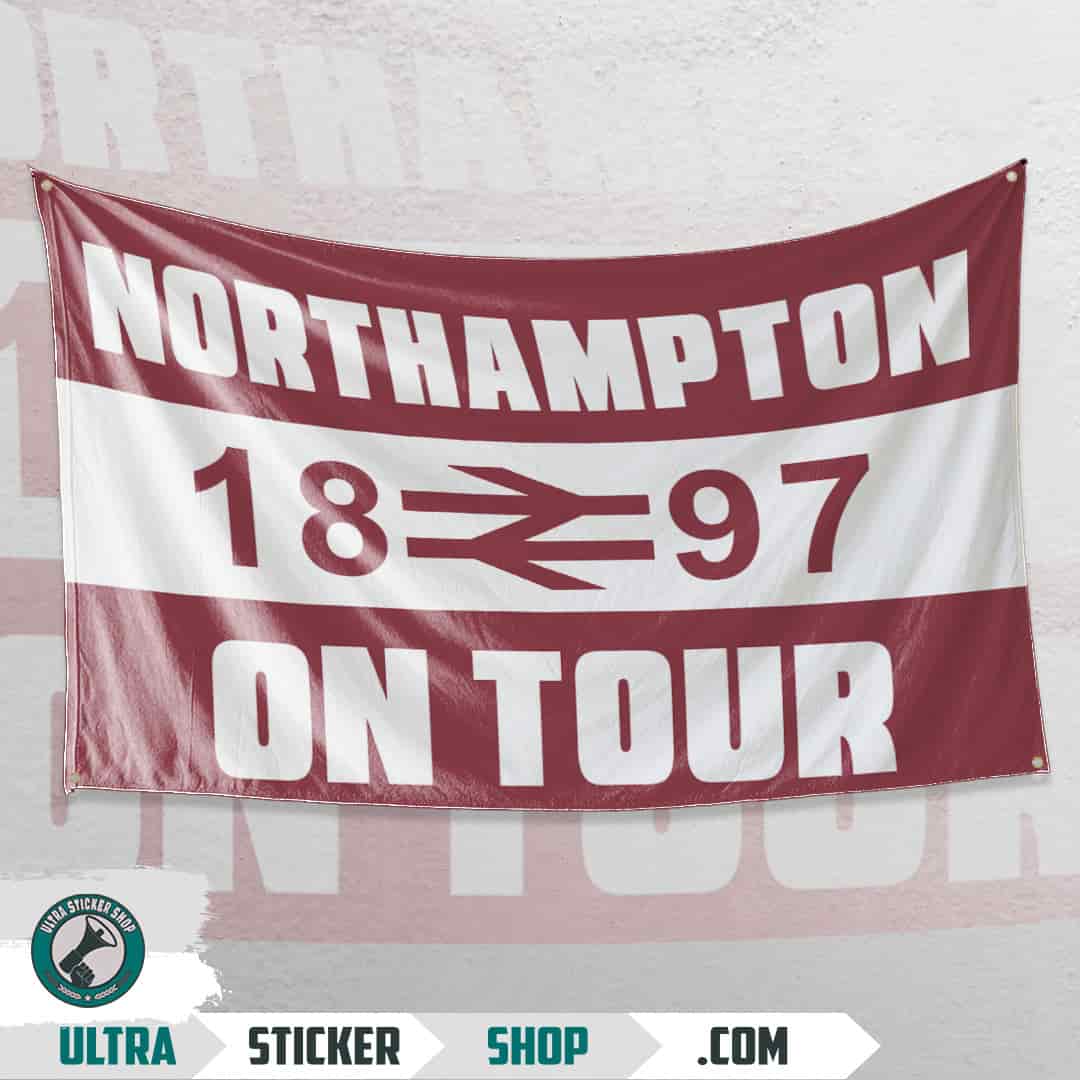 Northampton 1897 on tour Flag