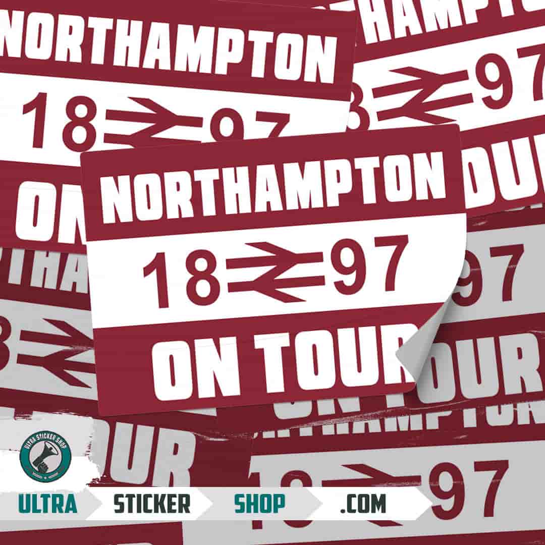 Northampton 1897 on tour Stickers