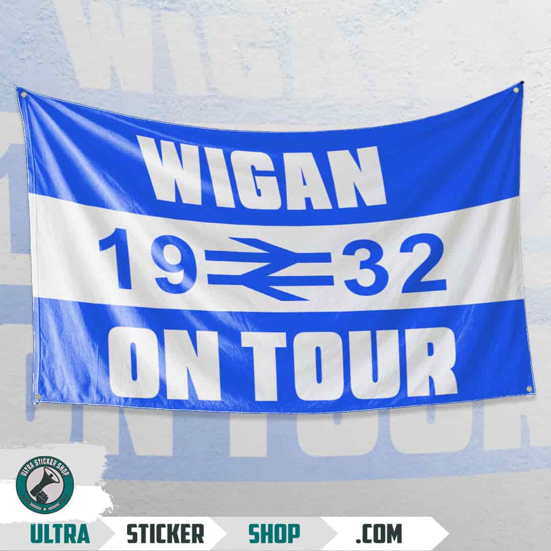 Wigan 1932 on tour Flag