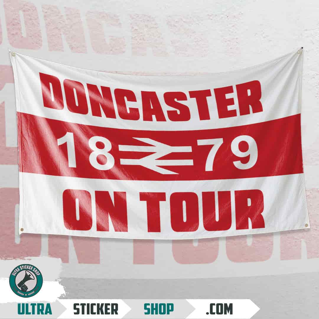 Doncaster 1879 on tour Flag