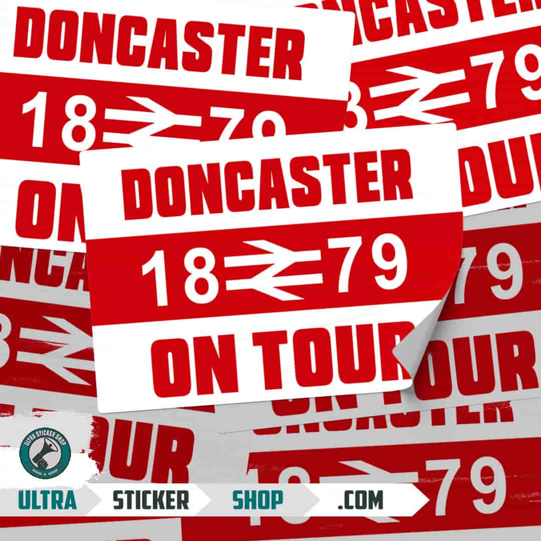 Doncaster 1879 on tour Stickers