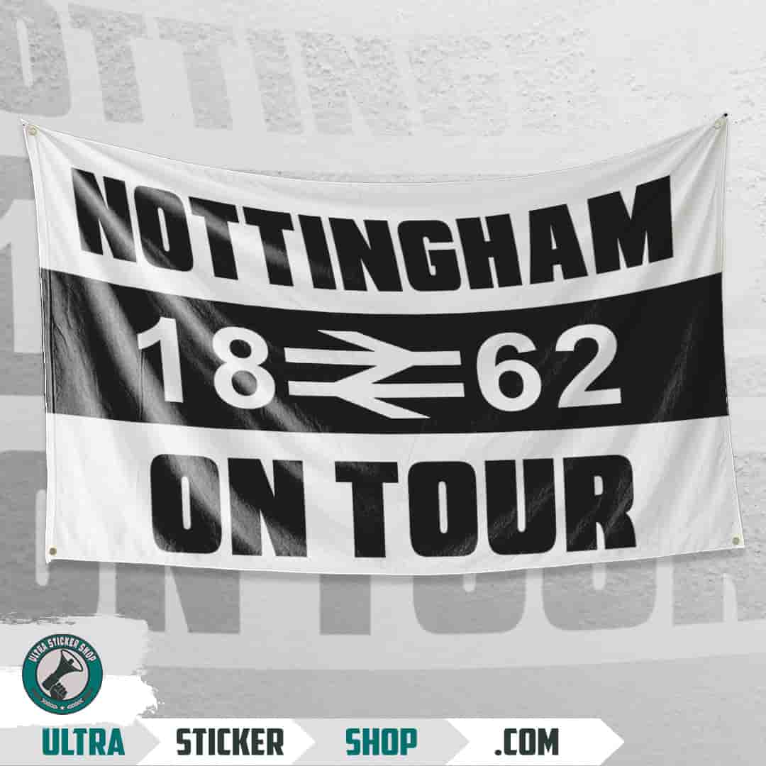 Nottingham 1862 on tour Flag