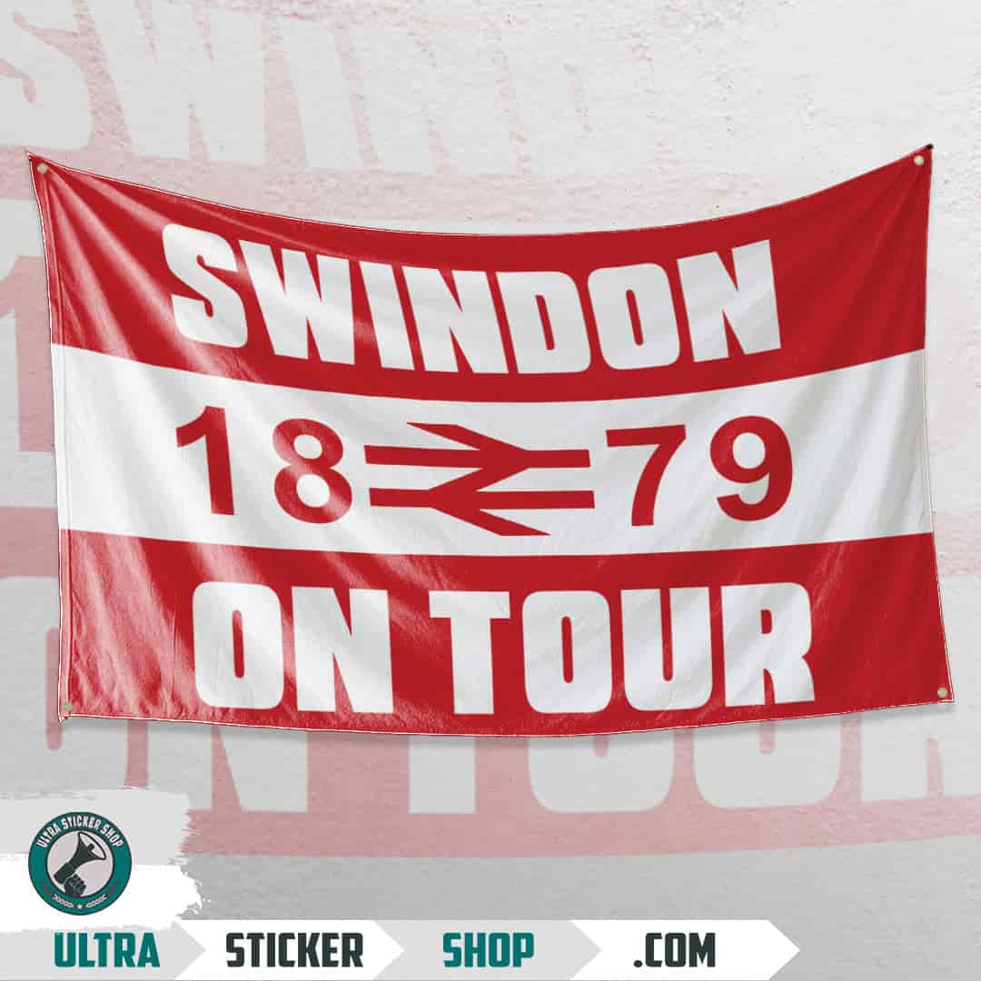 Swindon 1879 on tour Flag