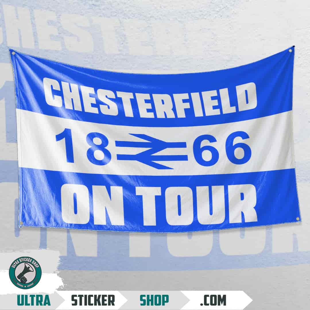 Chesterfield 1866 on tour Flag