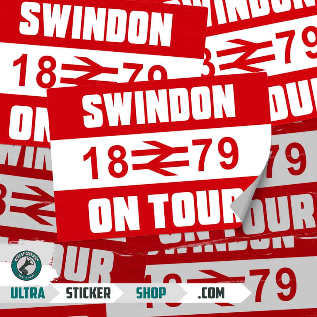 Swindon 1879 on tour Stickers