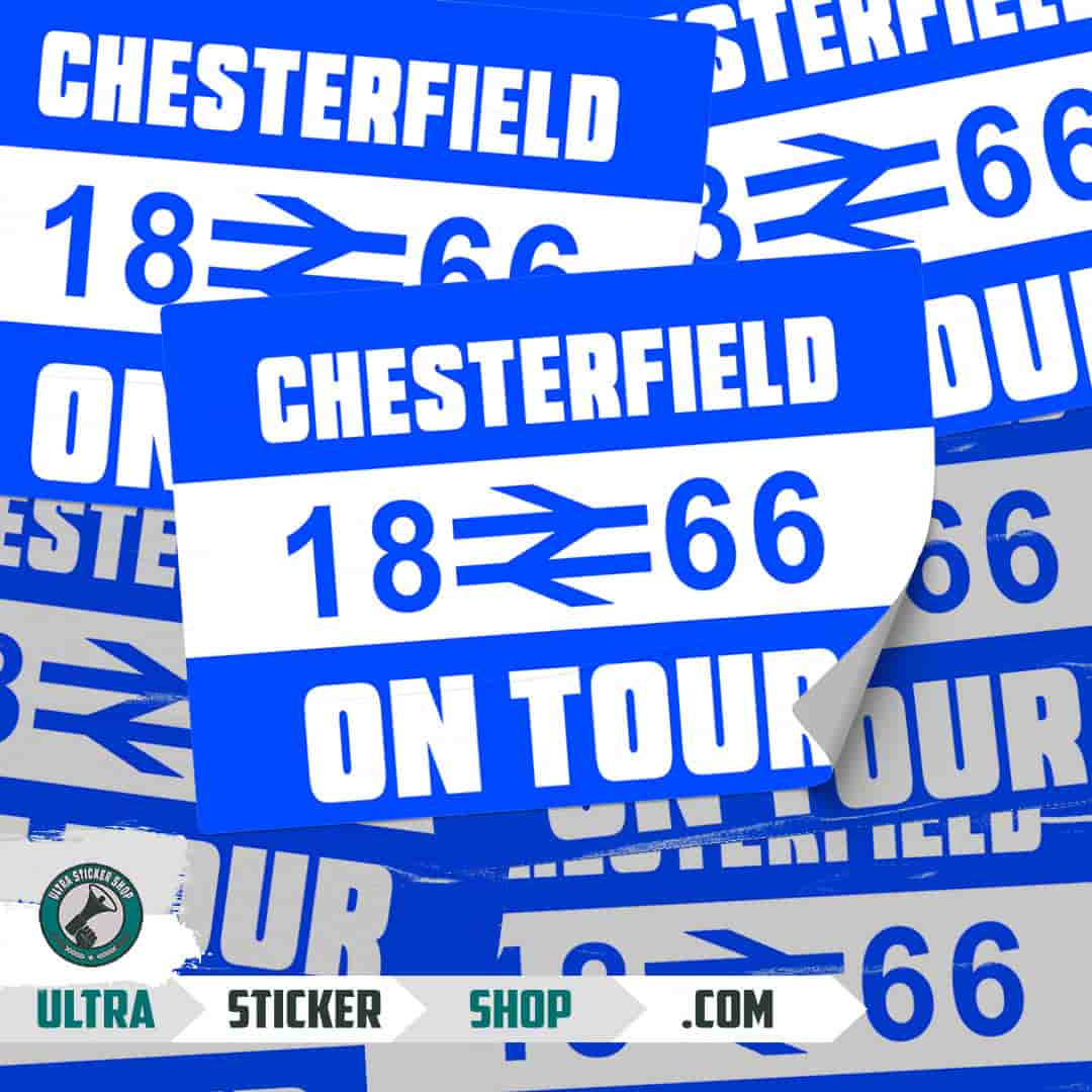 Chesterfield 1866 on tour Stickers