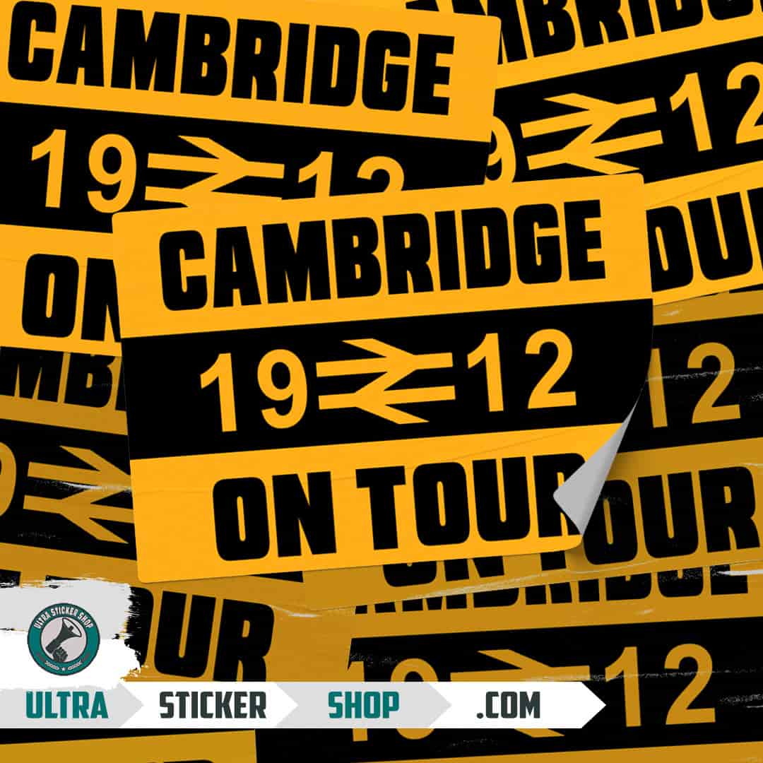 Cambridge 1912 on tour Stickers