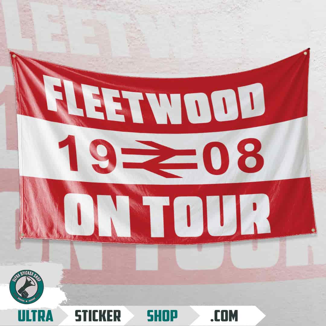 Fleetwood 1908 on tour Flag