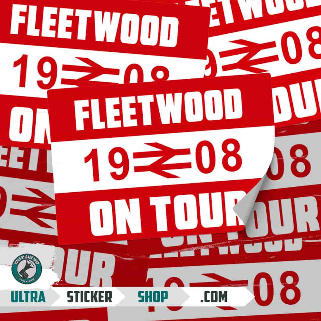 Fleetwood 1908 on tour Stickers