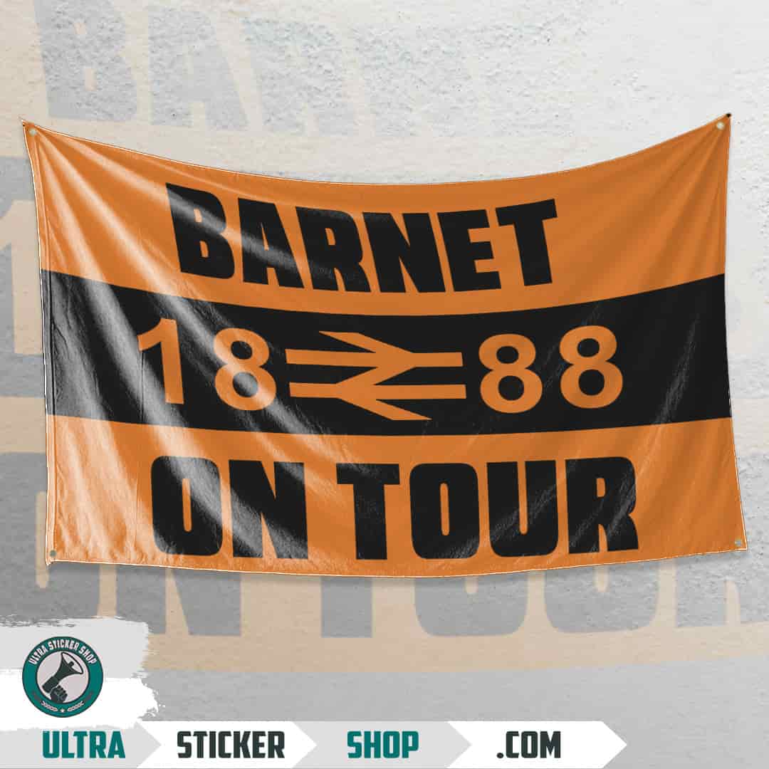 Barnet 1888 on tour Flag