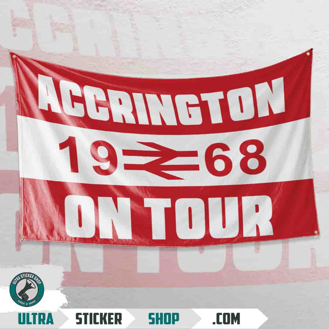 Accrington 1968 on tour Flag
