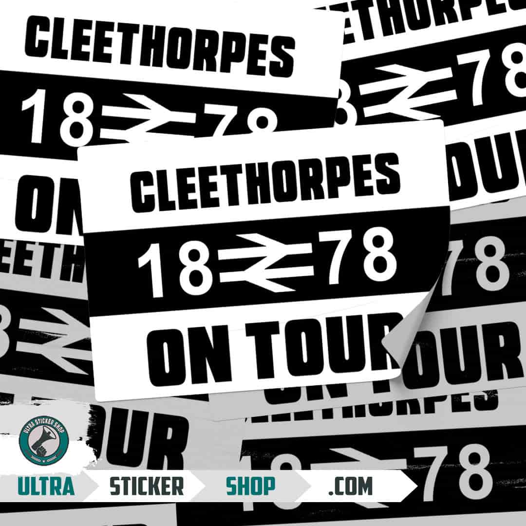 Cleethorpes 1878 on tour Stickers