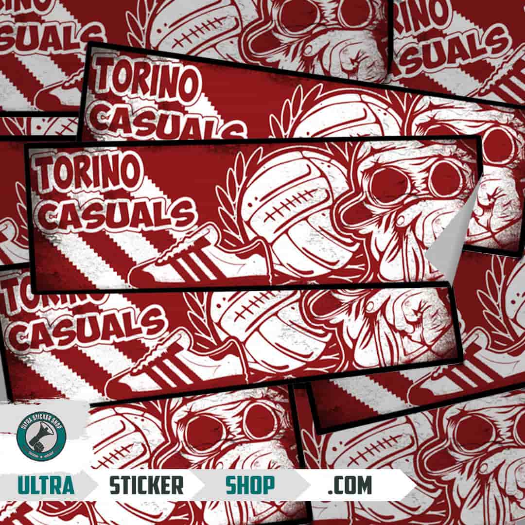 Torino casuals Stickers