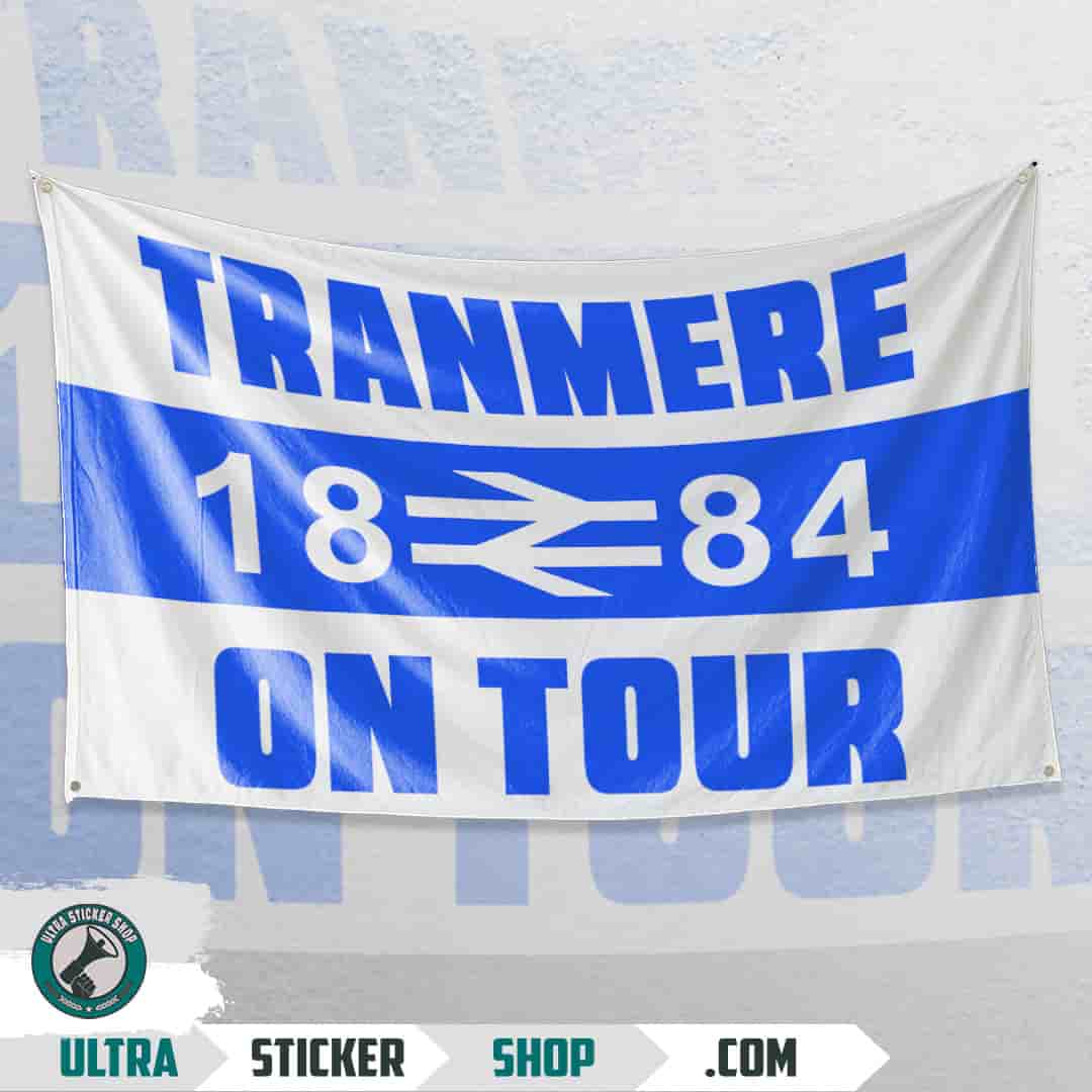 Tranmere 1884 on tour Flag