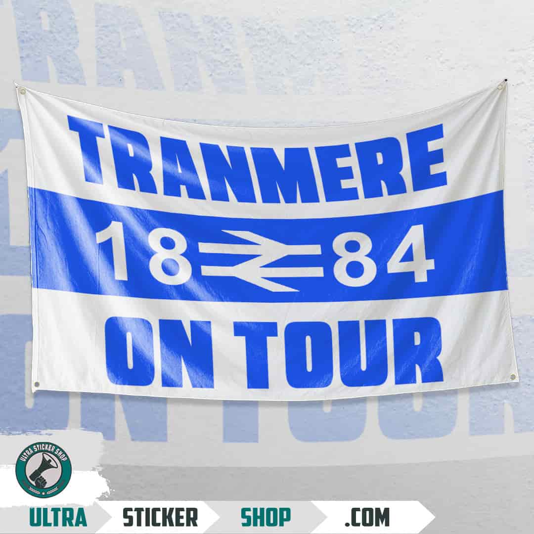 Tranmere 1884 on tour Flag