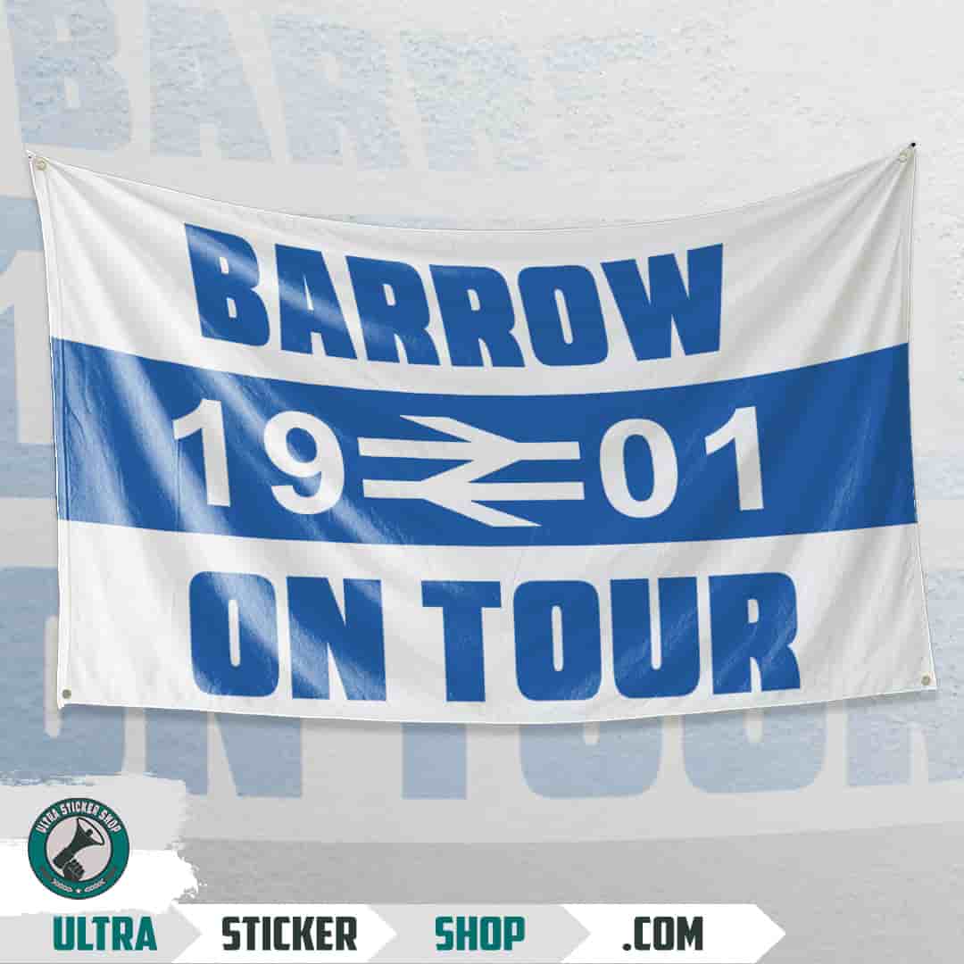 Barrow 1901 on tour Flag