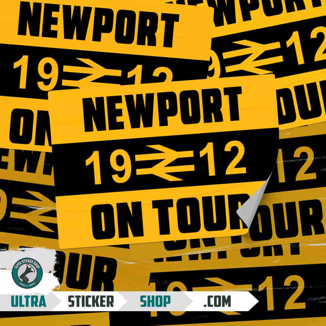 Newport 1912 on tour Stickers