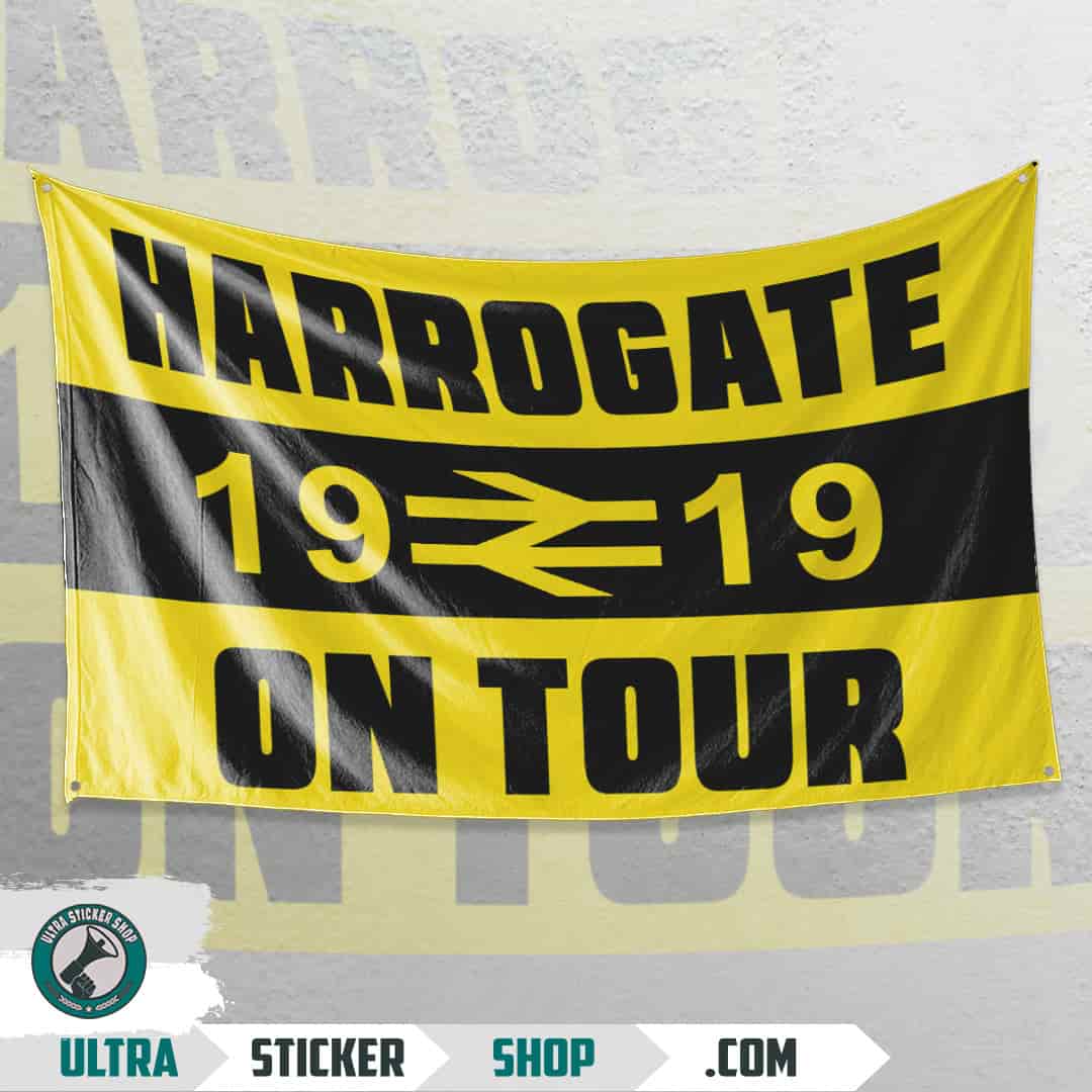 Harrogate 1919 on tour Flag