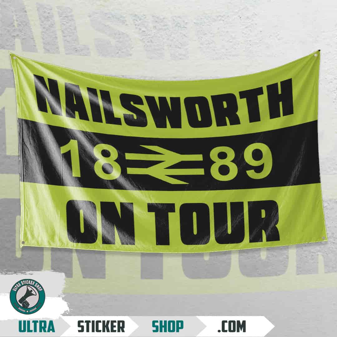 Nailsworth 1889 on tour Flag