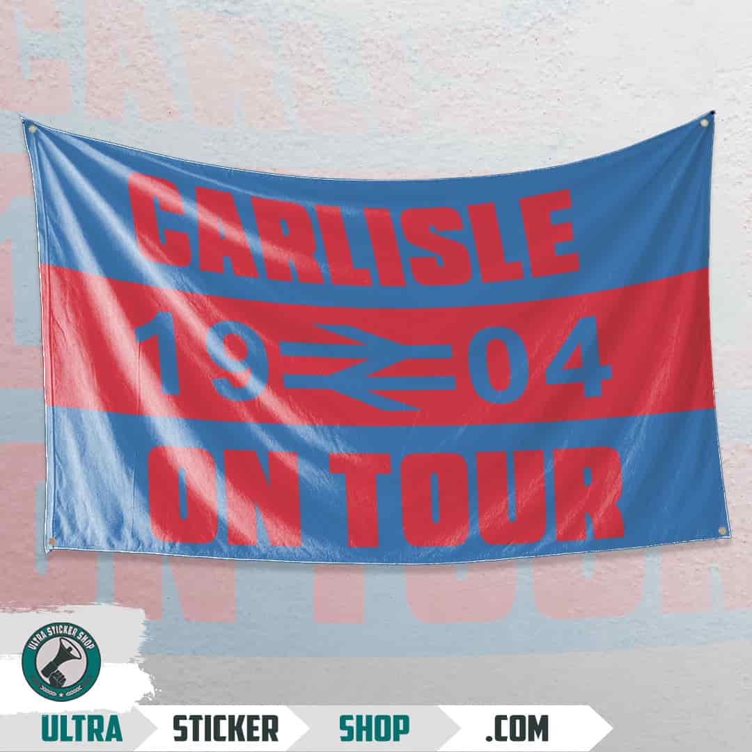 Carlisle 1904 on tour Flag