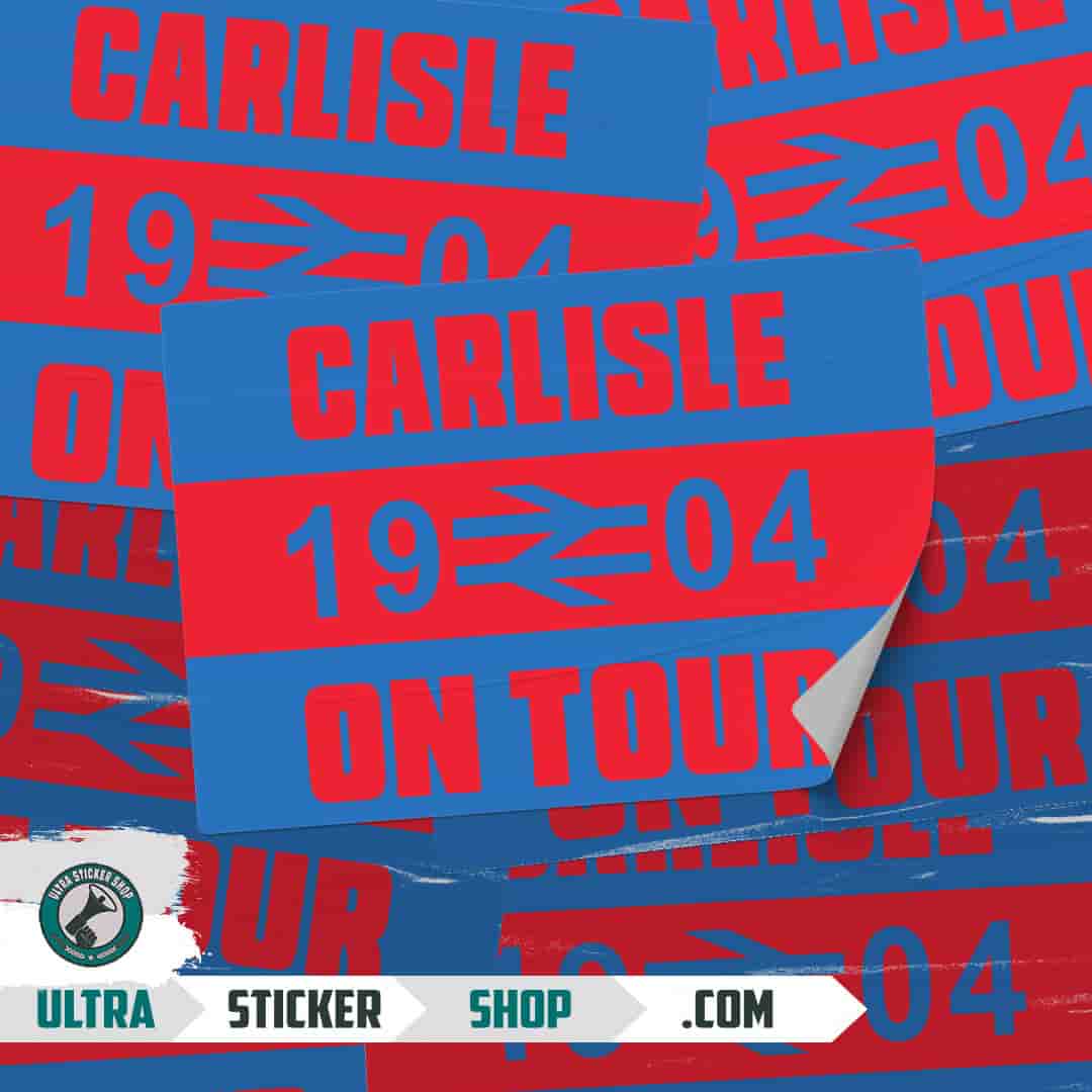 Carlisle 1904 on tour Stickers