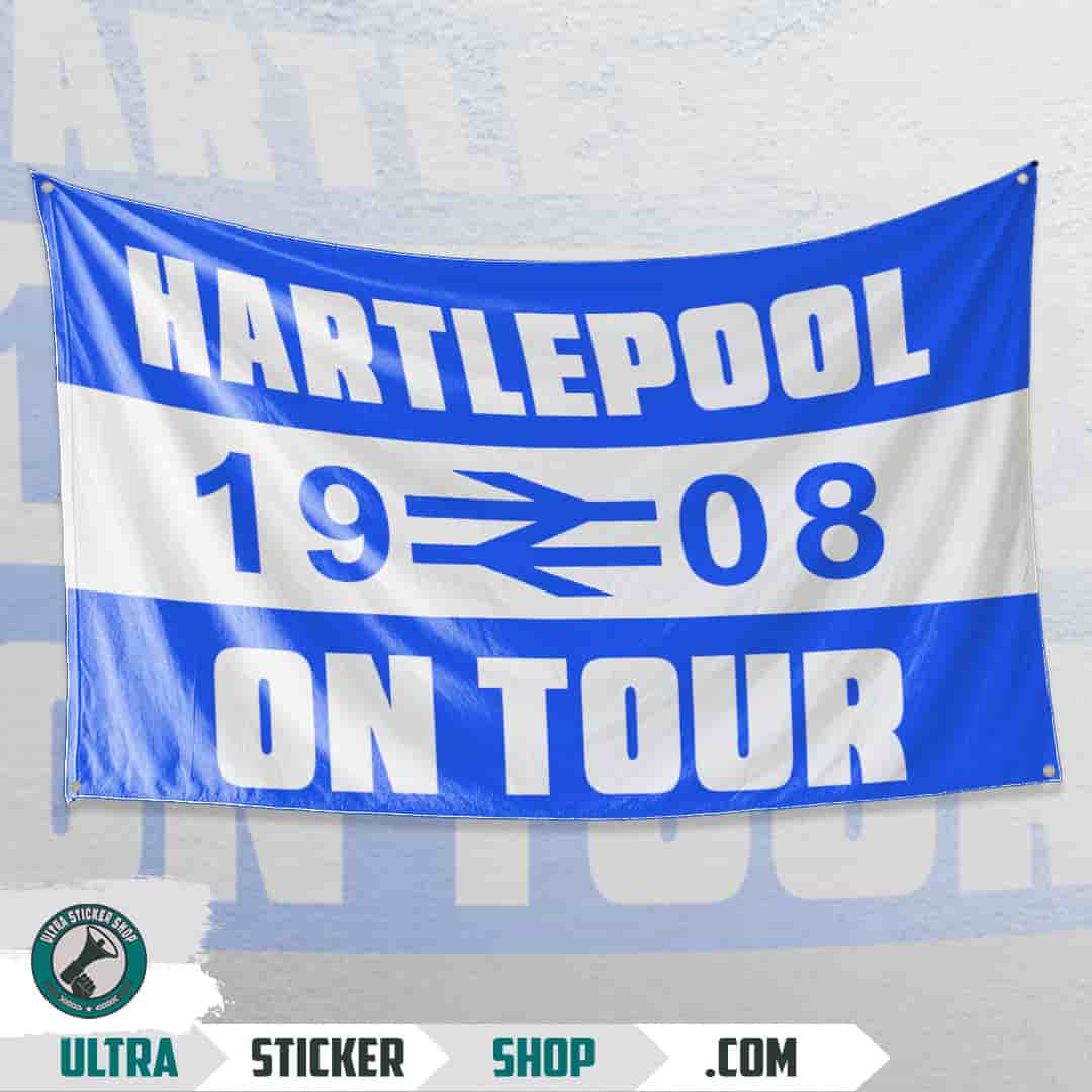 Hartlepool 1908 on tour Flag