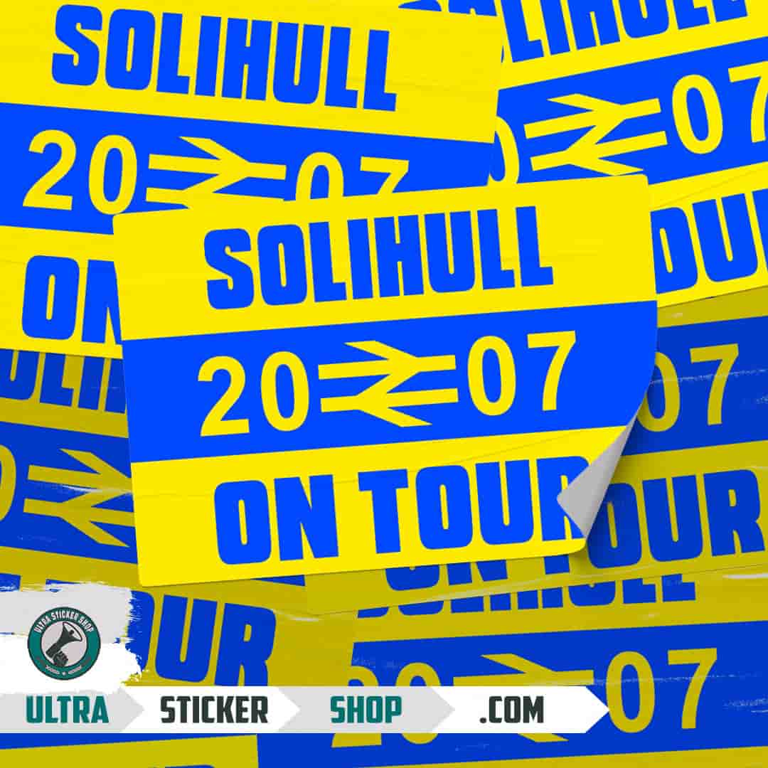 Solihull 2007 on tour Stickers