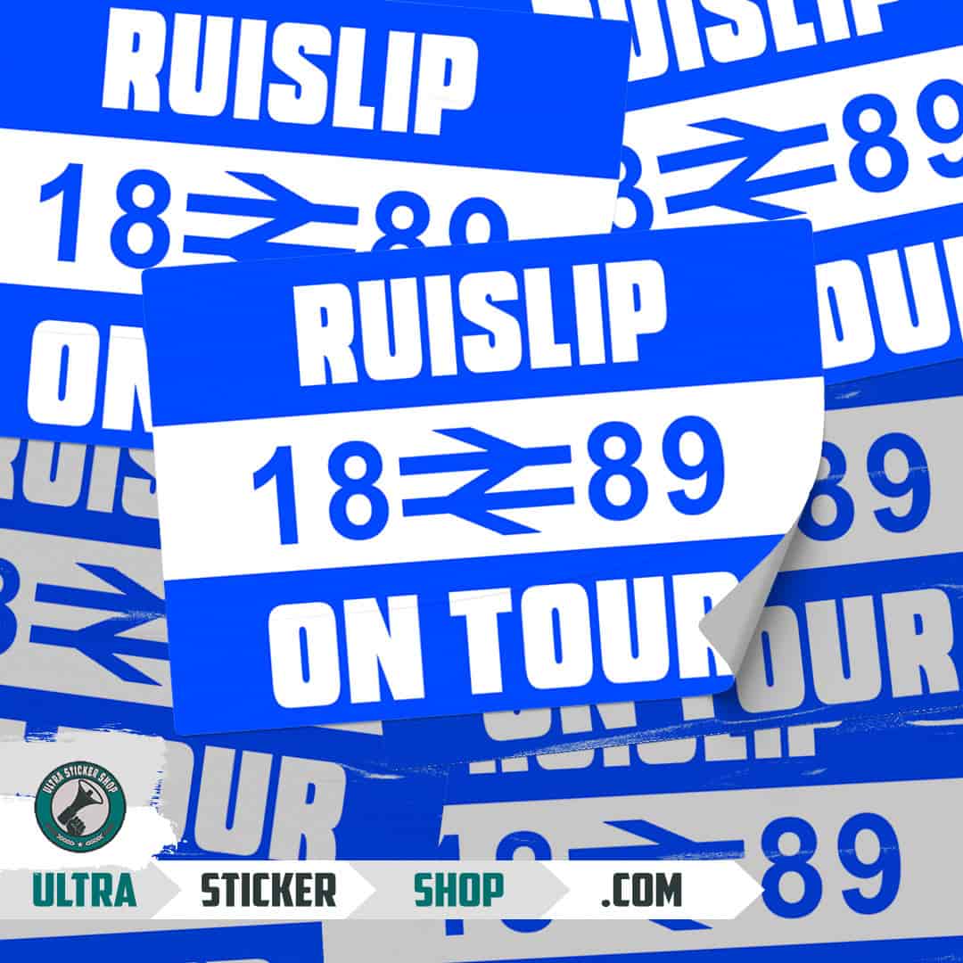Ruislip 1889 on tour Stickers