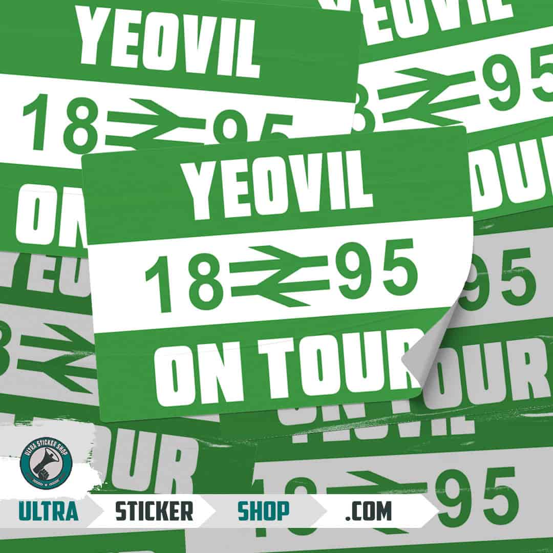 Yeovil 1895 on tour Stickers