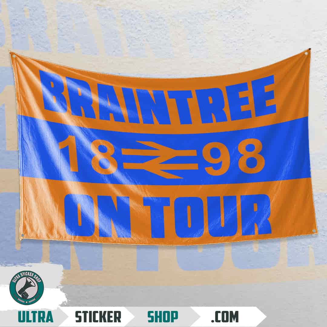 Braintree 1898 on tour Flag