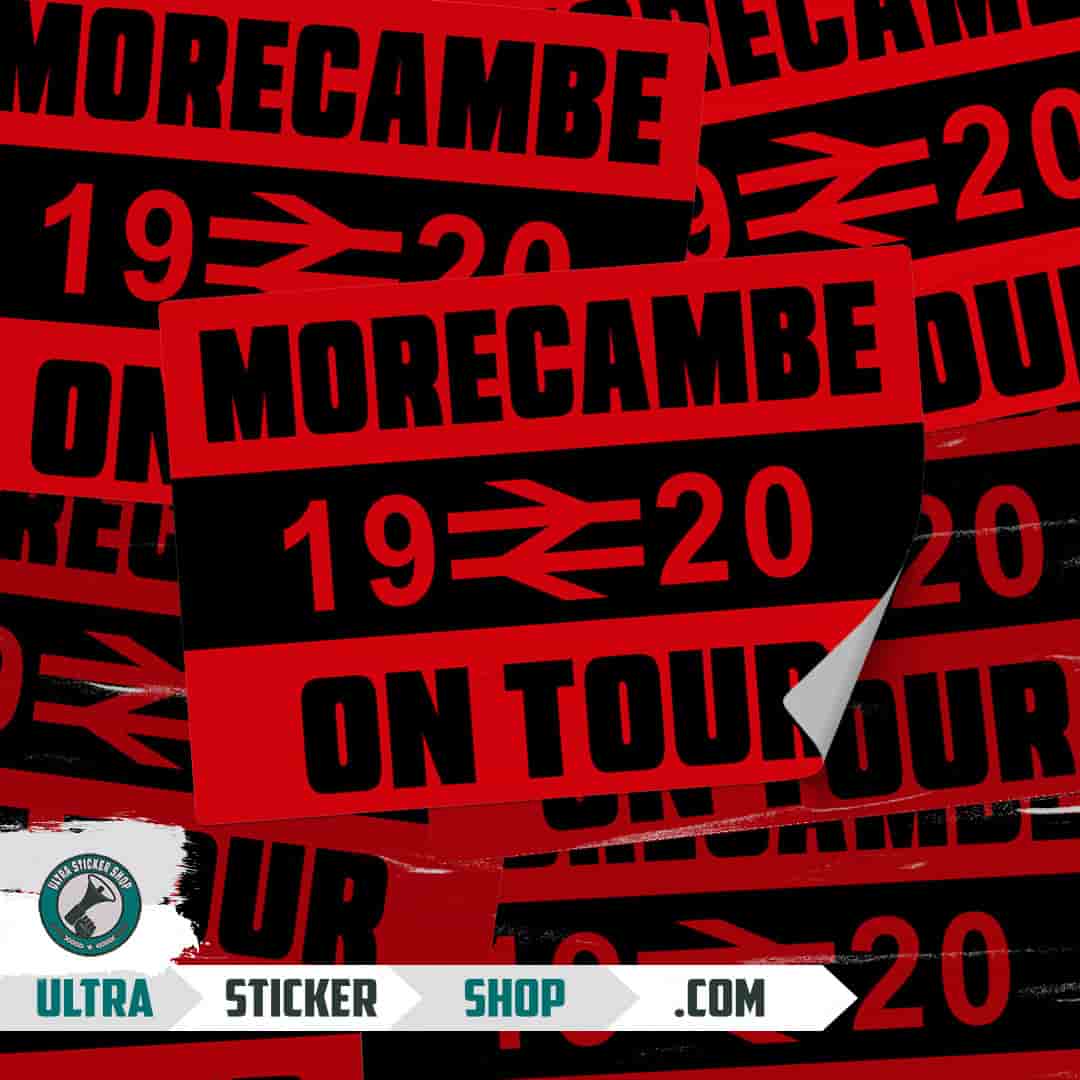 Morecambe 1920 on tour Stickers